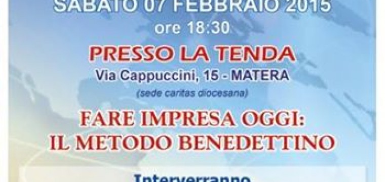 Fare impresa oggi: il metodo benedettino