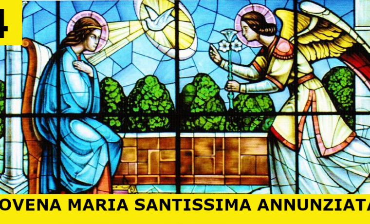 25-04-2020 – Quarto Giorno – Novena a Maria Santissima Annunziata