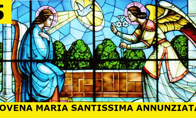 26-04-2020 – Quinto Giorno – Novena a Maria Santissima Annunziata